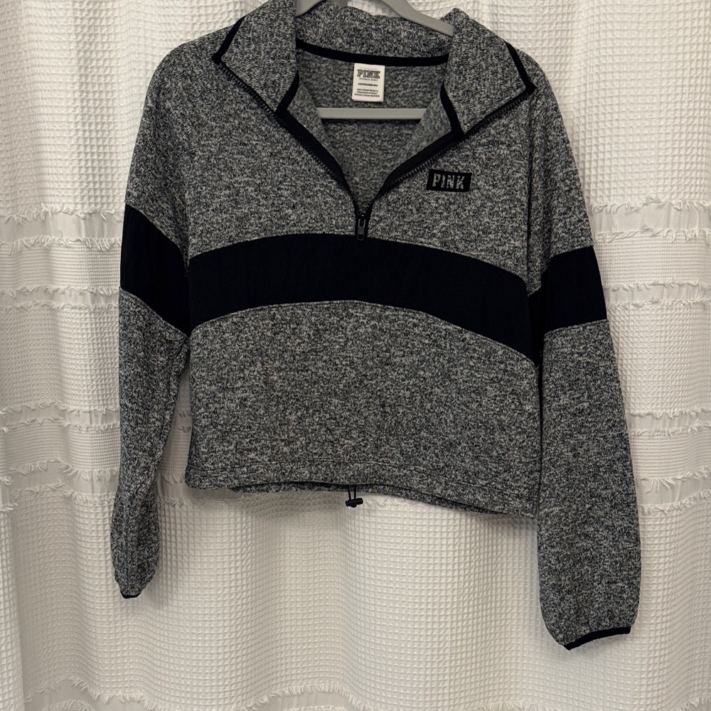 PINK Victoria's Secret Gray and Black Jacket
